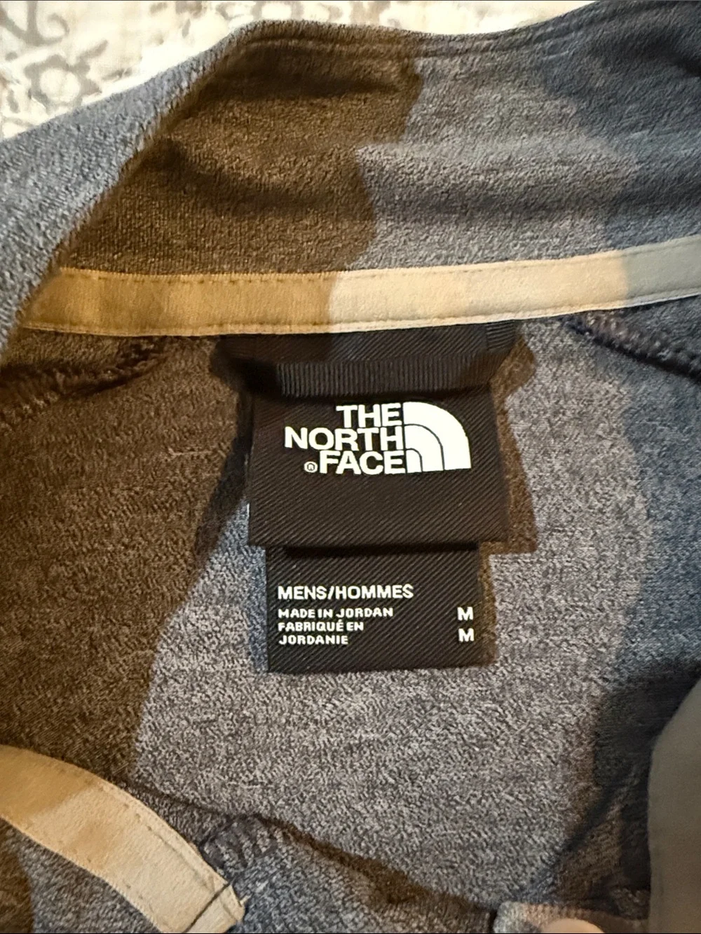 The North Face Men's Heather Gray Half-Zip Pullover- NWOT